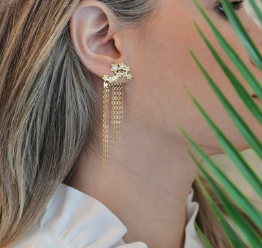 How to Tackle a Bad Hair Day: Embrace Statement Earrings