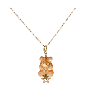 18KT Gold Gummy Star Charm