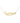 18KT Gold Sham Necklace with Zircon