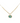 18KT Gold Dual Tone Enamel Necklace