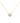 18KT Gold Zircon Star Necklace