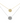 18KT Gold Dual Tone Zircon Necklace