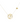 18KT Gold Tree Bird Necklace