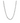 18KT White Gold Cuban Chain Necklace