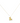 18KT Gold Little Teddy Sparkle Necklace