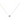 18KT Gold Glittering Zircon Necklace