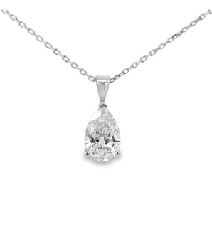 Tapered Bail Diamond Pendant Setting in 18KT Gold