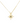 18KT Gold Starlight with Zircon Necklace