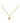 18KT Gold Oval Zircon Cuban Necklace