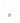 18KT Gold Emerald Zircon Necklace