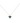 18KT Gold Blue Enamel Evil Eye Necklace