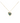 18KT Gold White Enamel Evil Eye Necklace