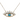 18KT Gold Azure Eye Golden Necklace