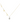18KT Gold Stars Necklace with Pearls