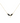 18KT Gold Elegant Black Winged Pendant Necklace