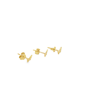 18KT Gold Butterfly Earrings