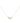 18KT Gold Elegant Wing Pendant Necklace with Zircon