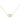 18KT Gold Enamel Eye Necklace