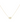 18KT Gold Enamel Eye Necklace