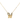 18KT Gold Love Zircon Necklace