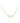 18KT Gold Infinity Love Forever Necklace