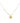 18KT Gold Star Love Necklace