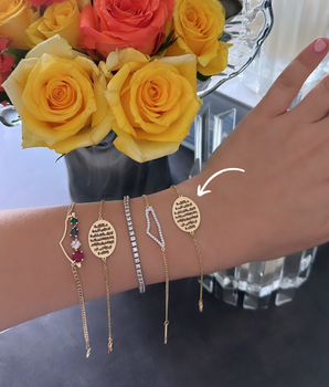 18KT Gold Colored Palestine Bracelets