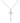0.23CT Radiant Diamond Studded Key Necklace in 18KT Gold