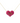 18KT Gold Diamond Pink Heart Necklace