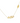 18KT Gold Customizable Enamel Eye Necklace