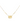 18KT Gold Crown Paperclip Necklace