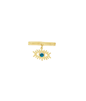 18KT Gold Evil Eye Watch Charm