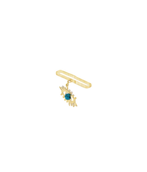 18KT Gold Evil Eye Watch Charm