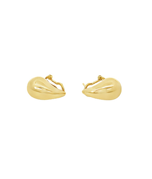 18KT Gold Teardrop Earrings