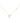 18KT Gold Tinkerbell Necklace