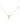 18KT Gold Tinkerbell Necklace