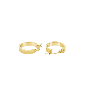 18KT Gold Hoop Earrings