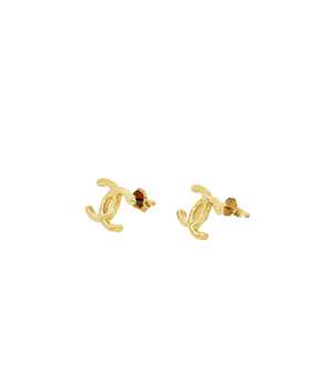 18KT Gold Stud Earrings