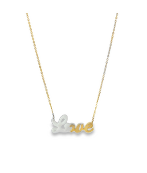 18KT Gold Love Necklace