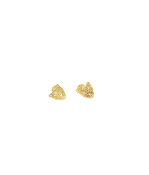 18KT Gold Tiger Stud Earrings