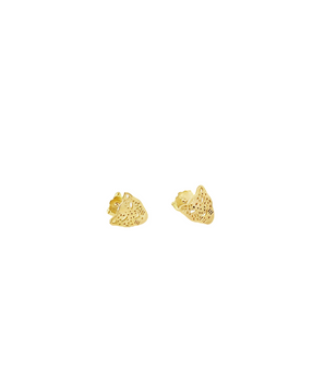 18KT Gold Tiger Stud Earrings