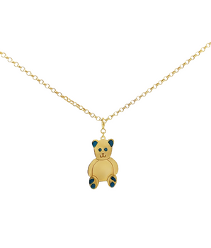 18KT Gold Teddy Bear Charm