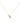 18KT Gold Pearl on Cone Necklace