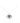 18KT Gold Blue Enamel Gaze Necklace