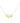 18KT Gold Necklace with Cedar Tree