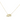 18KT Gold Zircon Necklace
