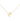 18KT Gold Flying Dove Necklace