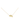 18KT Gold Marquise Shaped Semi-Precious Stone Necklace