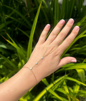 0.30CT Lab Grown Diamond Hand Chain