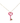 18KT Gold Resin Key Necklace